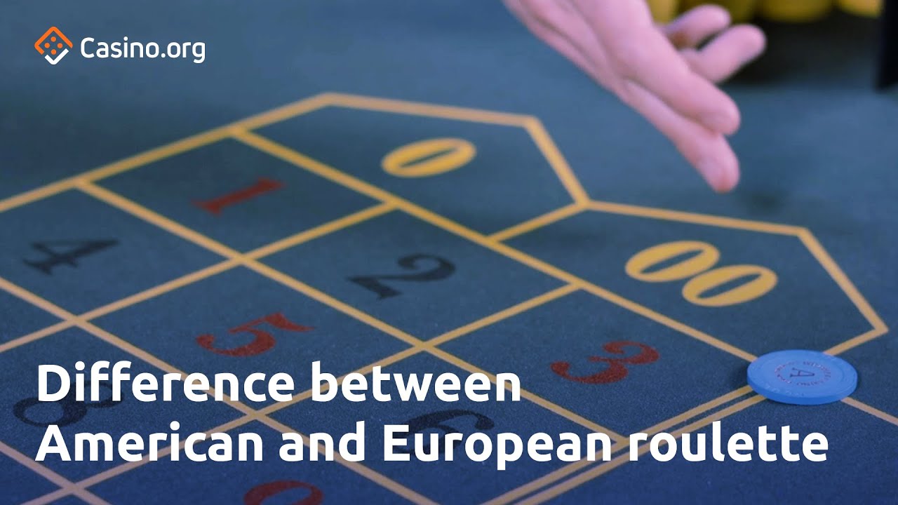 Amerikansk og europeisk ruletthjul